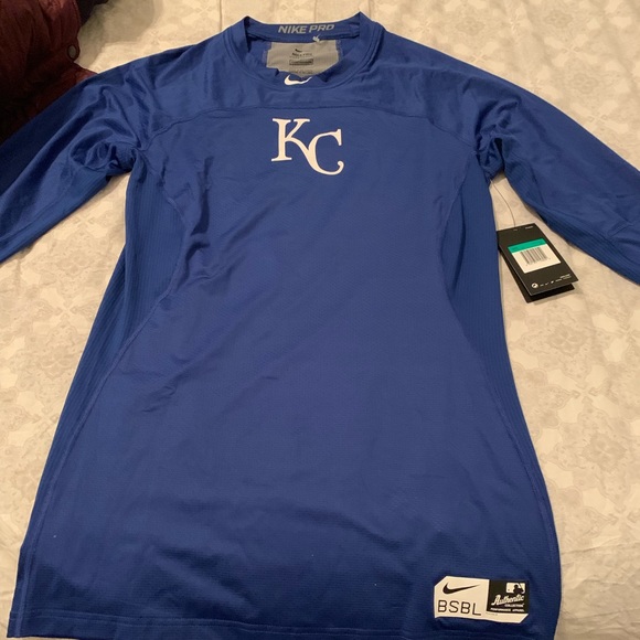 Nike Other - Nike Pro Hypercool BSBL Kansas City Shirt